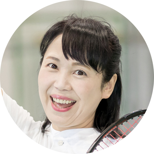 体験レッスンを受けた笑顔の女性